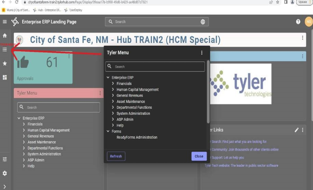 Tyler Menu